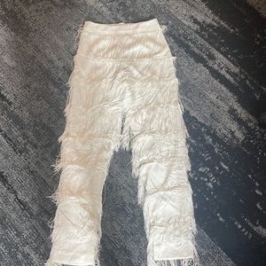 NWT: miss ord apparel fringe pants